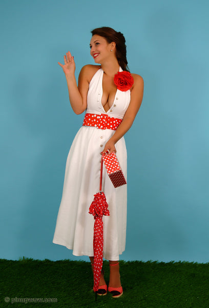 Amiee in Polka Dot Display  (photoset)