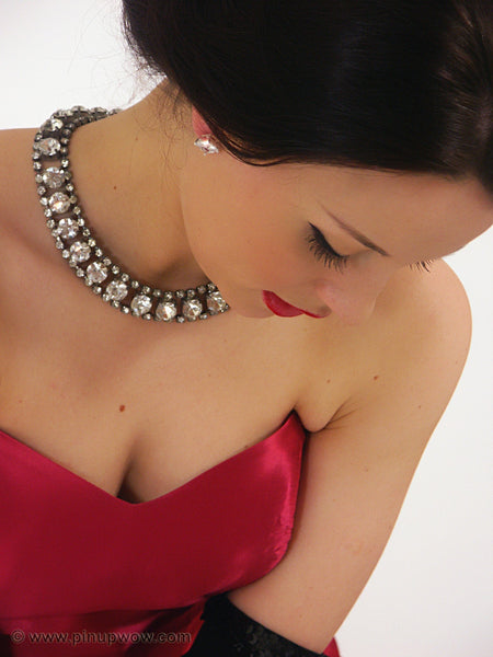 Carla in Lady in Red  (photoset)