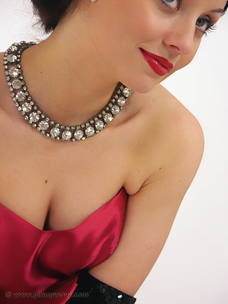 Carla in Lady in Red  (photoset)