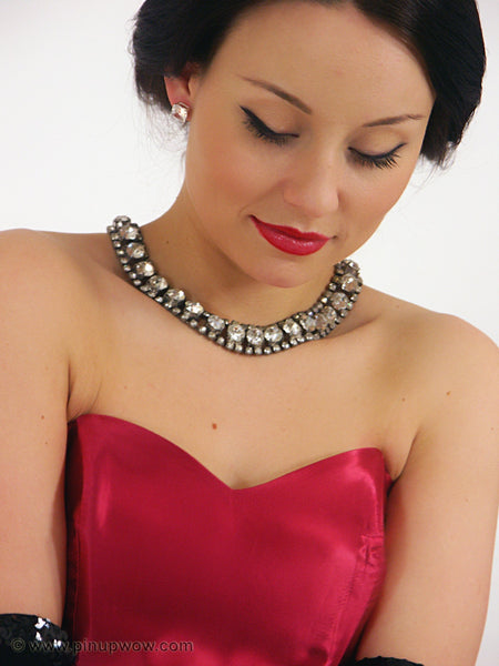 Carla in Lady in Red  (photoset)