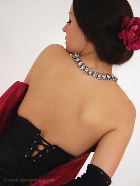 Carla in Lady in Red  (photoset)