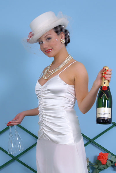 Pin-Up glamour photo of Carla in Champagne Cutie - carla, soft girl, soft girl era, pinup wow