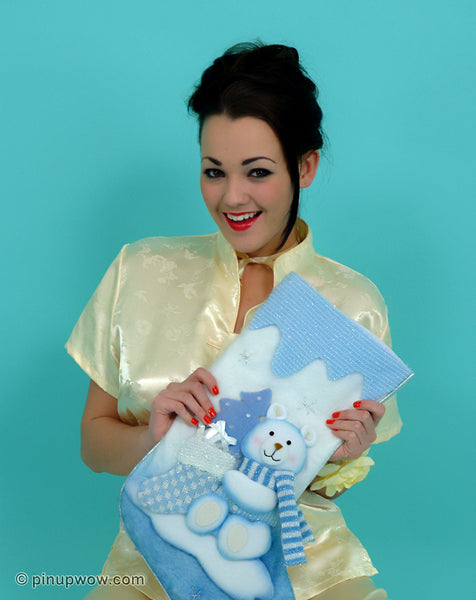 jodie-in-christmas-stockings-photoset pin-up glamour photo 7 of 127