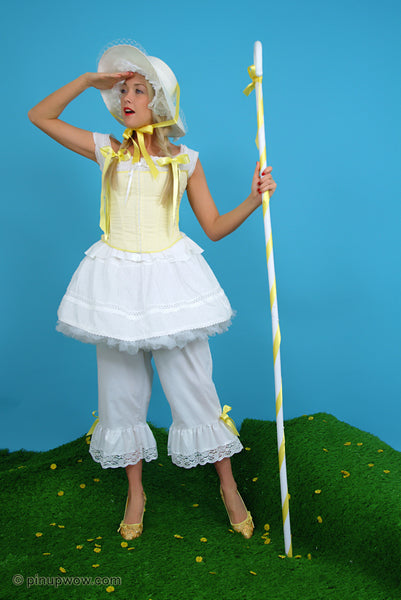 Pin-Up glamour photo of Lucy-Anne in Little Bo Peep - lucy-anne, soft girl, soft girl era, pinupwow