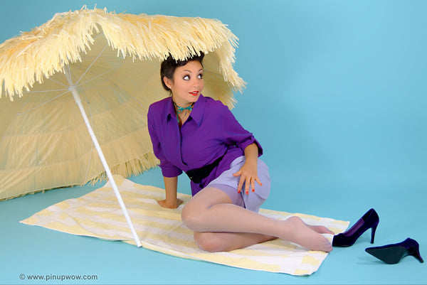 Rachael B in Beach Babe  (photoset)